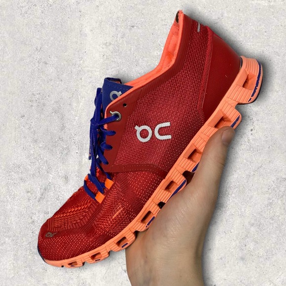 on cloud Shoes - Red On Cloud Running Shoes Light Weight